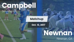Matchup: Campbell  vs. Newnan  2017