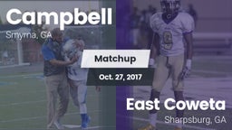 Matchup: Campbell  vs. East Coweta  2017