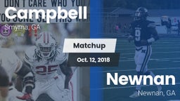 Matchup: Campbell  vs. Newnan  2018