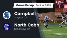 Recap: Campbell  vs. North Cobb  2019