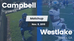 Matchup: Campbell  vs. Westlake  2019