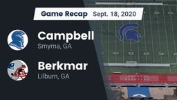 Recap: Campbell  vs. Berkmar  2020