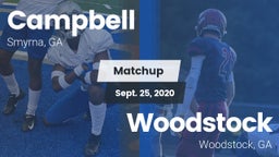 Matchup: Campbell  vs. Woodstock  2020