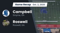 Recap: Campbell  vs. Roswell  2020