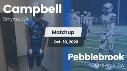 Matchup: Campbell  vs. Pebblebrook  2020