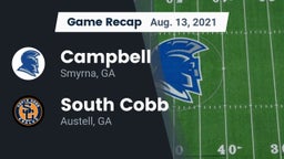 Recap: Campbell  vs. South Cobb  2021