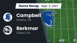 Recap: Campbell  vs. Berkmar  2021