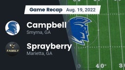 Recap: Campbell  vs. Sprayberry  2022