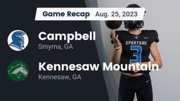 Recap: Campbell  vs. Kennesaw Mountain  2023