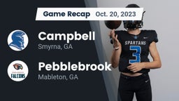 Recap: Campbell  vs. Pebblebrook  2023