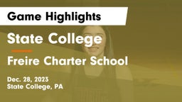 State College  vs Freire Charter School Game Highlights - Dec. 28, 2023