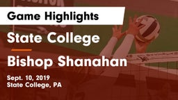 State College  vs Bishop Shanahan  Game Highlights - Sept. 10, 2019