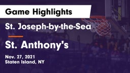 St. Joseph-by-the-Sea  vs St. Anthony's  Game Highlights - Nov. 27, 2021