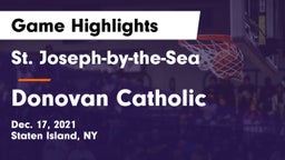 St. Joseph-by-the-Sea  vs Donovan Catholic  Game Highlights - Dec. 17, 2021