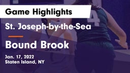 St. Joseph-by-the-Sea  vs Bound Brook  Game Highlights - Jan. 17, 2022