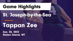 St. Joseph-by-the-Sea  vs Tappan Zee  Game Highlights - Jan. 30, 2022