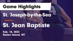 St. Joseph-by-the-Sea  vs St. Jean Baptiste  Game Highlights - Feb. 18, 2023