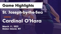 St. Joseph-by-the-Sea  vs Cardinal O'Hara  Game Highlights - March 11, 2023