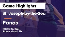 St. Joseph-by-the-Sea  vs Panas  Game Highlights - March 25, 2023