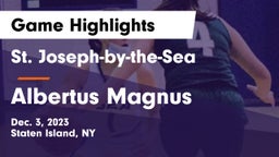 St. Joseph-by-the-Sea  vs Albertus Magnus  Game Highlights - Dec. 3, 2023