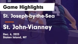 St. Joseph-by-the-Sea  vs St. John-Vianney  Game Highlights - Dec. 6, 2023