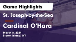 St. Joseph-by-the-Sea  vs Cardinal O'Hara  Game Highlights - March 8, 2024