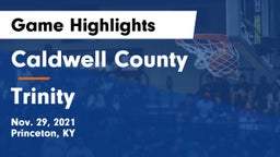 Caldwell County  vs Trinity  Game Highlights - Nov. 29, 2021