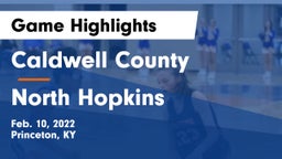 Caldwell County  vs North Hopkins  Game Highlights - Feb. 10, 2022
