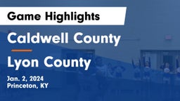 Caldwell County  vs Lyon County  Game Highlights - Jan. 2, 2024