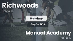 Matchup: Richwoods High vs. Manual Academy  2016