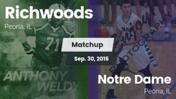 Matchup: Richwoods High vs. Notre Dame  2016