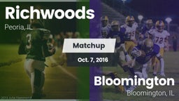 Matchup: Richwoods High vs. Bloomington  2016