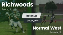 Matchup: Richwoods High vs. Normal West  2016