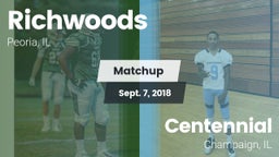 Matchup: Richwoods High vs. Centennial  2018