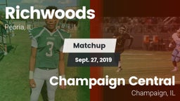 Matchup: Richwoods High vs. Champaign Central  2019