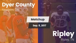 Matchup: Dyer County High vs. Ripley  2017