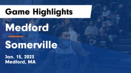 Medford  vs Somerville  Game Highlights - Jan. 15, 2023