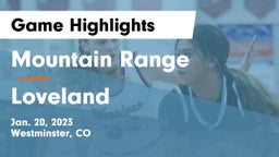 Mountain Range  vs Loveland  Game Highlights - Jan. 20, 2023