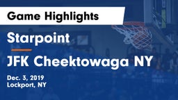 Starpoint  vs JFK Cheektowaga NY Game Highlights - Dec. 3, 2019