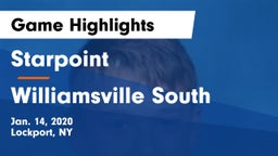 Starpoint  vs Williamsville South  Game Highlights - Jan. 14, 2020
