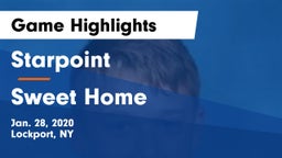 Starpoint  vs Sweet Home  Game Highlights - Jan. 28, 2020