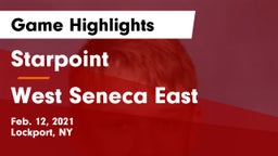 Starpoint  vs West Seneca East Game Highlights - Feb. 12, 2021