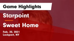 Starpoint  vs Sweet Home  Game Highlights - Feb. 20, 2021