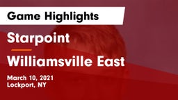 Starpoint  vs Williamsville East  Game Highlights - March 10, 2021