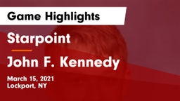 Starpoint  vs John F. Kennedy Game Highlights - March 15, 2021