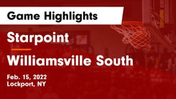 Starpoint  vs Williamsville South Game Highlights - Feb. 15, 2022