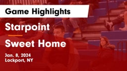 Starpoint  vs Sweet Home  Game Highlights - Jan. 8, 2024