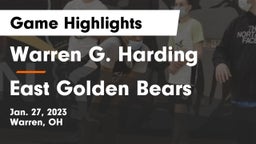 Warren G. Harding  vs East  Golden Bears Game Highlights - Jan. 27, 2023