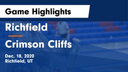Richfield  vs Crimson Cliffs  Game Highlights - Dec. 18, 2020