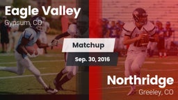 Matchup: Eagle Valley High vs. Northridge  2016